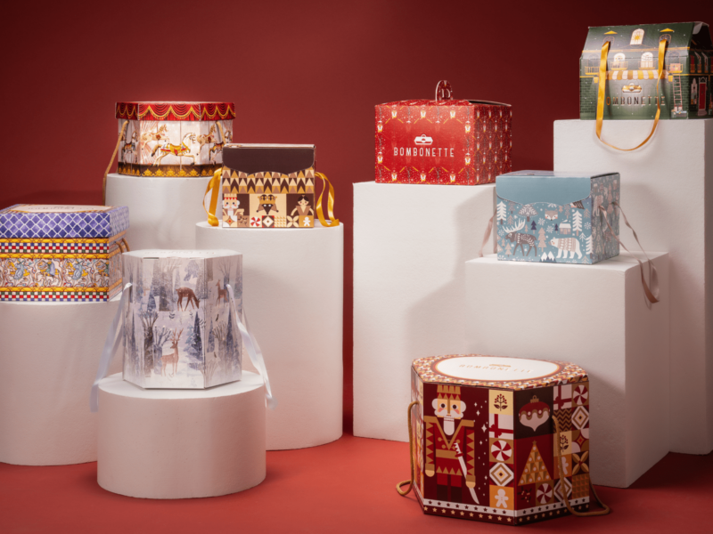 Collezione Bombonette Natale 2025: il packaging diventa magia